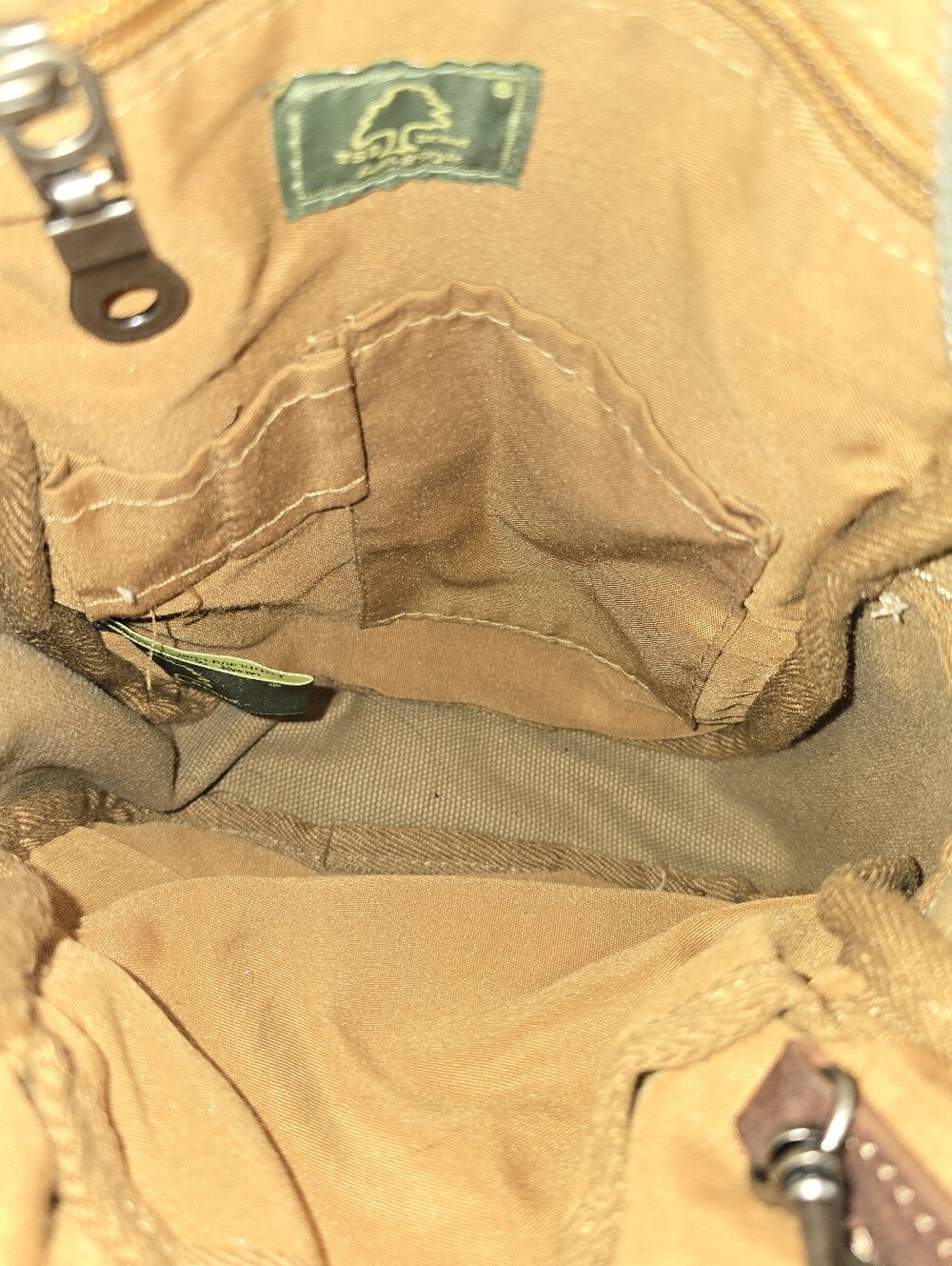 TSD Brand Cotton Leather Sling Pack Outdoor Wear - Picture 7 of 8